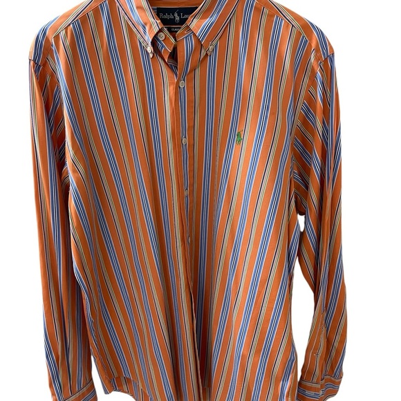 Ralph Lauren Classic Fit Long Sleeve Button Down Shirt Men's XL / eaa513246